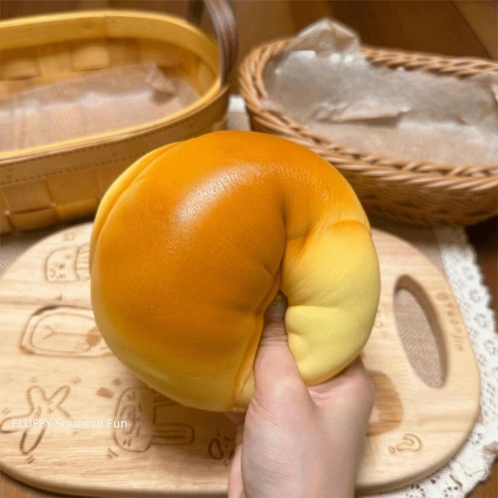 Slow Rising Bread Fidgets Toys Hand Relax Slow Rebound Toy Bread Squeeze Toy  Birthday Gift