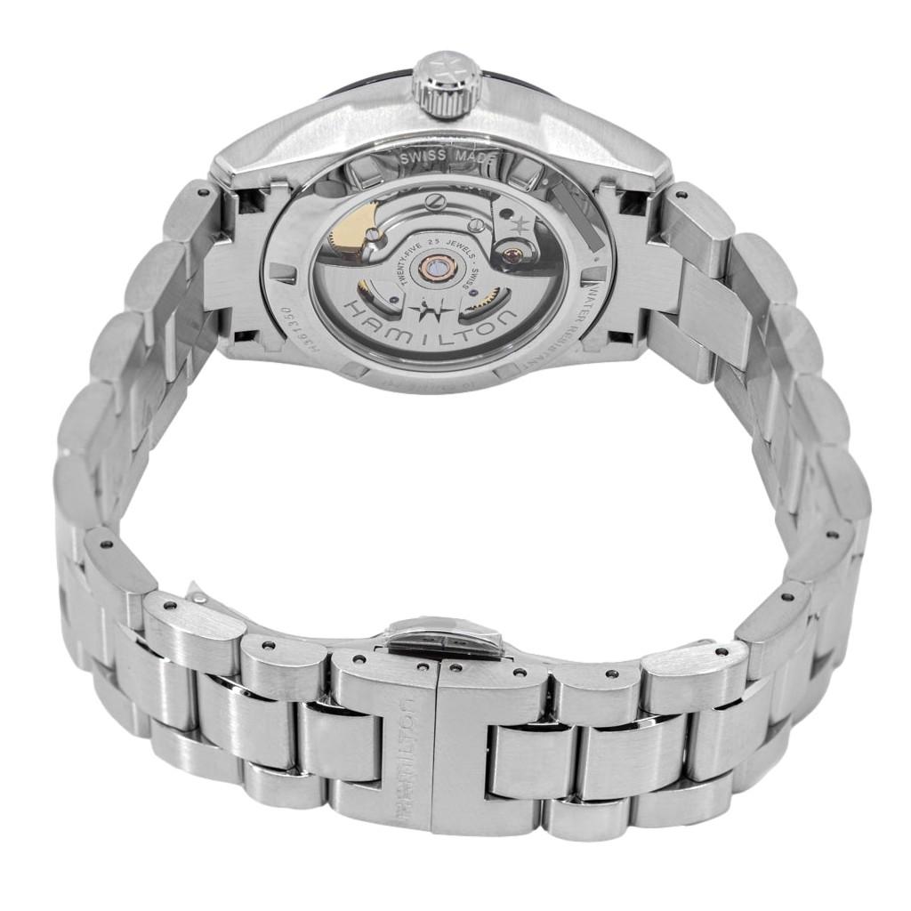 Hamilton Jazzmaster Performer Stainless Steel Black Dial Automatic H36205130 100M Men's Watch