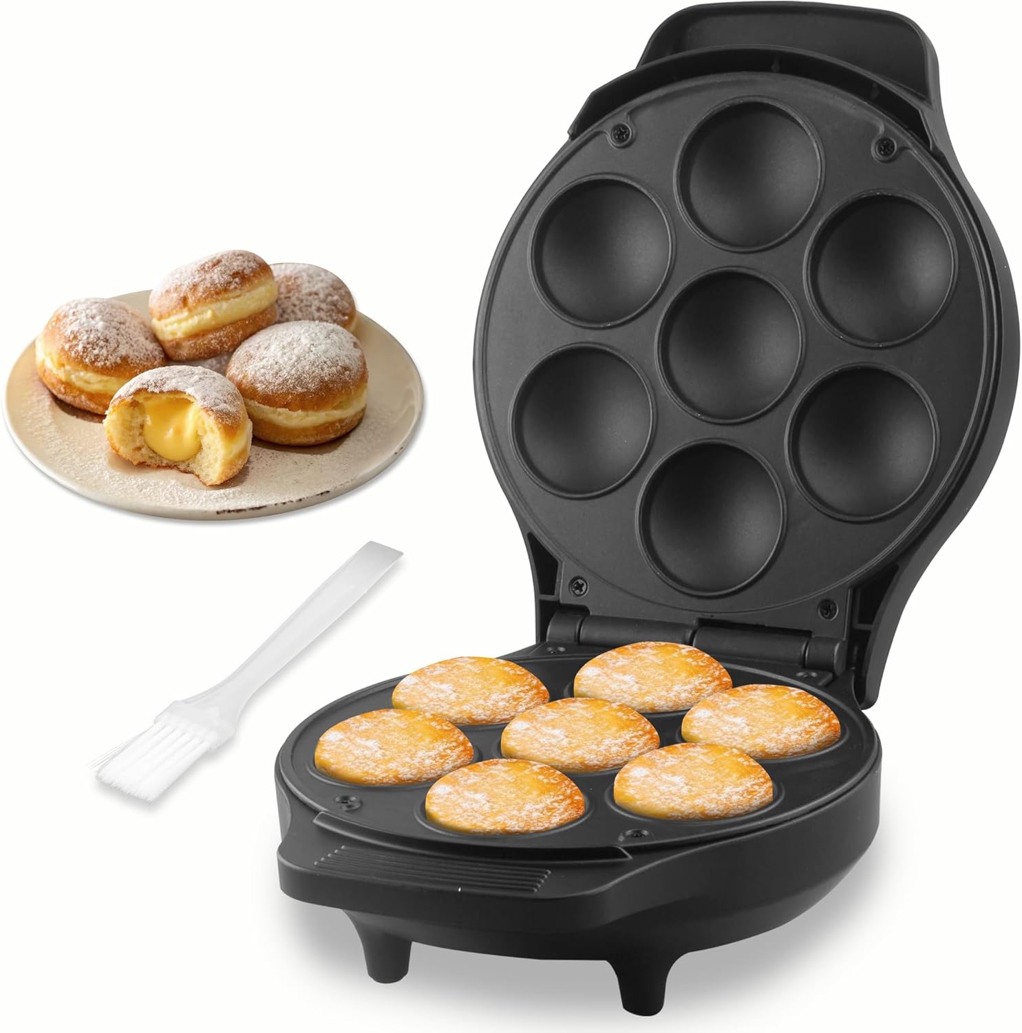 

Mini Stuffed Pancakes Maker, Electric Maker Pan, Danish Pancakes Maker, Cake Pop Maker, United States