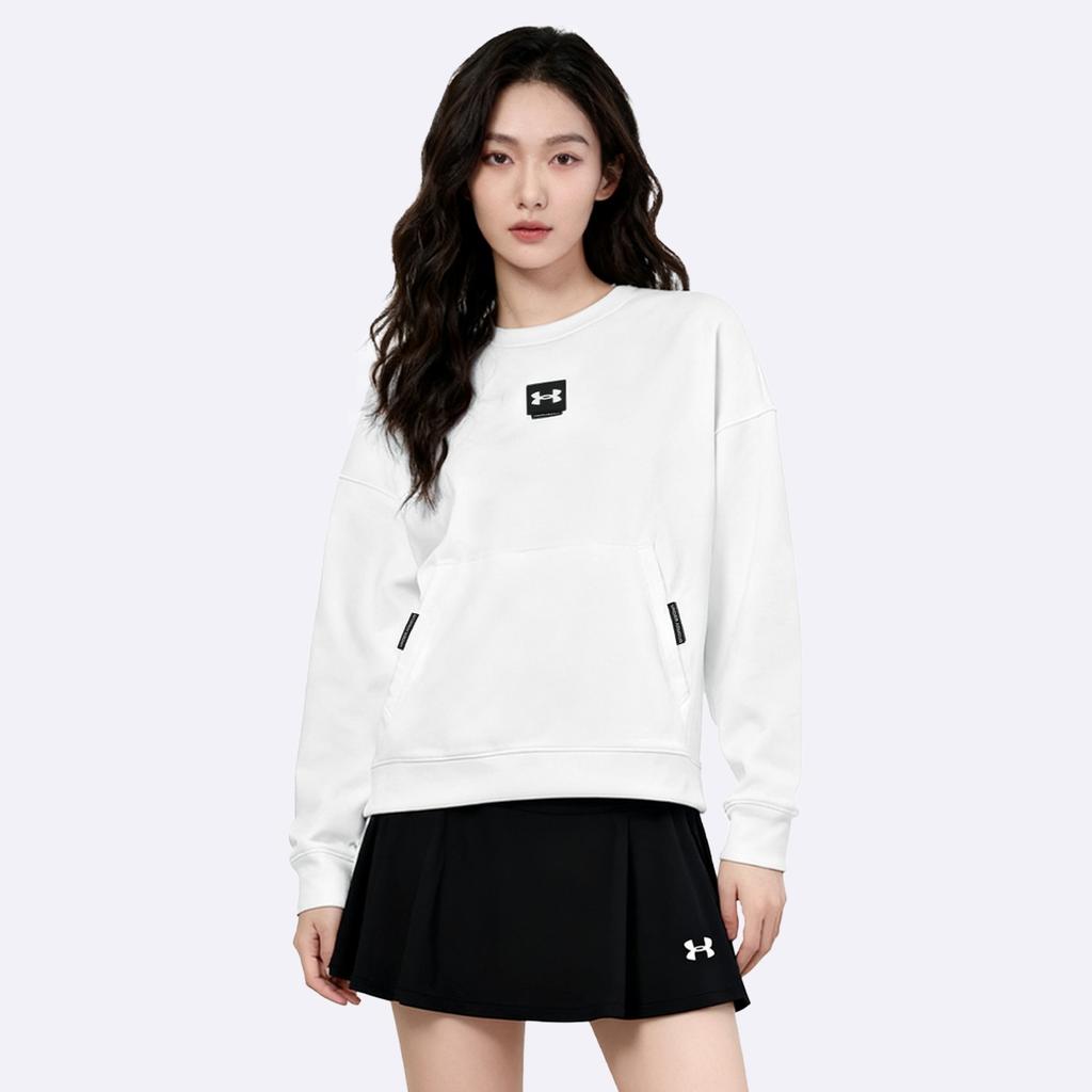 Under Armour Sweatshirt Women's White Unisex 1374118-100
