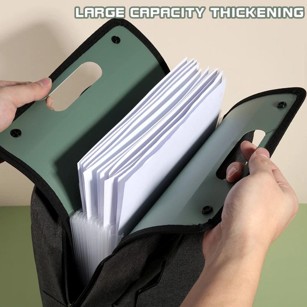 Briefcases A4 Vertical Folder PP Material A4 File Storage Bag  Document Organizer