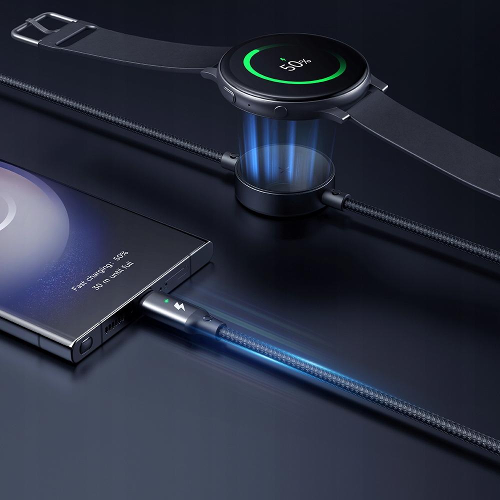 Mcdodo Inductive Charger For Samsung Galaxy Watch 2In1 Usb-C Laptop Cable