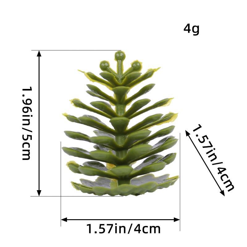 Creative Pine Cone and Spruce Christmas Ornaments - DIY Decorative Pendants & Photography Props