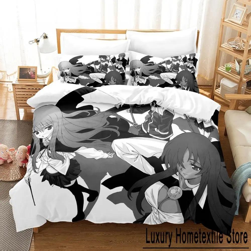 

3D Print Anime Zero no Tsukaima Bedding Set Single Twin Full Queen King Size Soft Duvet Cover for Adult Kid Bedroom 70x133cm 2pcs