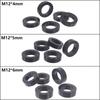 Bicycle Thru Axle Skewer Spacer M12x4mm/5mm/6mm/1.5mm/0.5mm MTB Fat Bike Shaft Skewer Washer Bike Hub Skewer Flat Spacer Washer