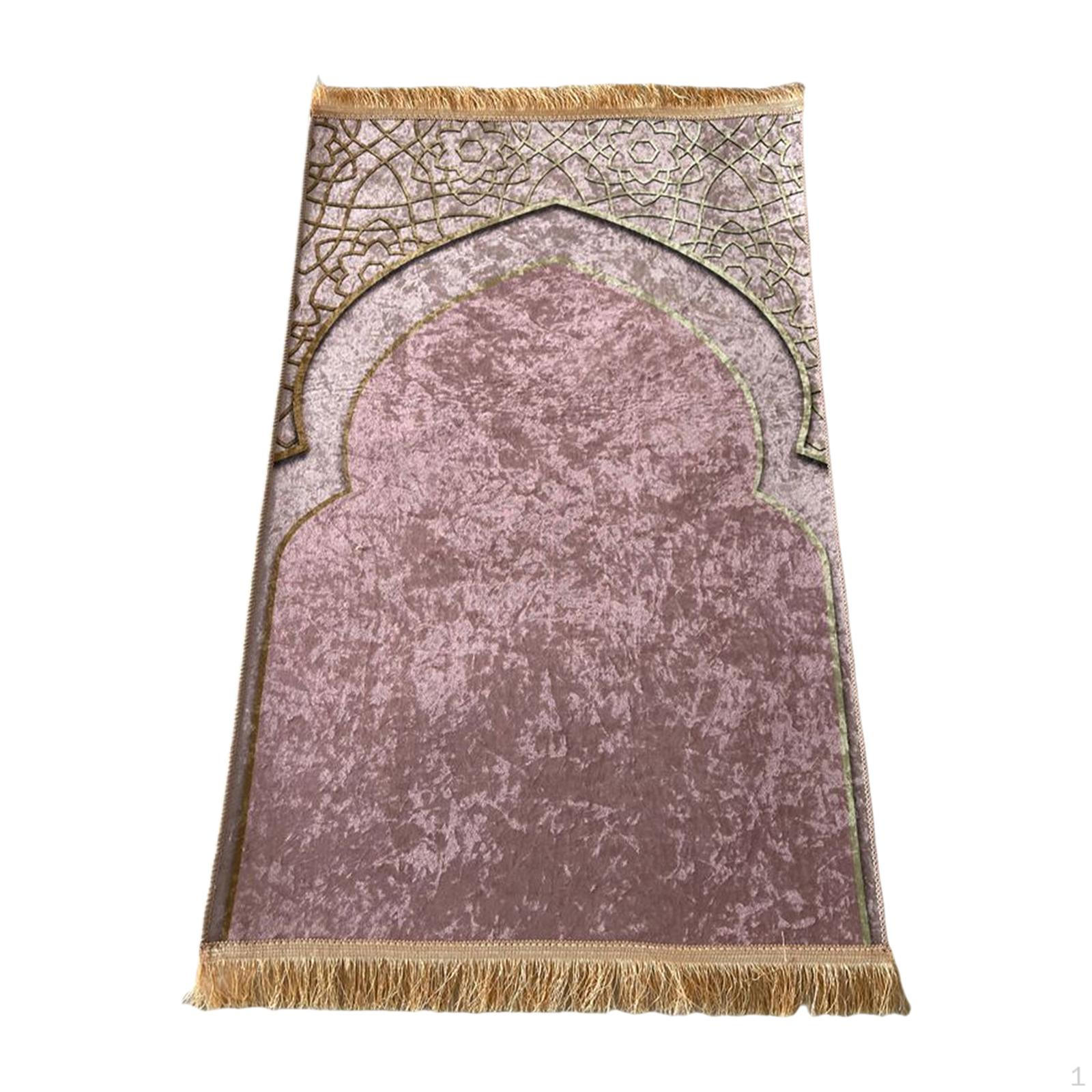 

Children Prayer Mat Toddlers Carpet Polyester Padded Kids Praying Rug Travel for рожевий