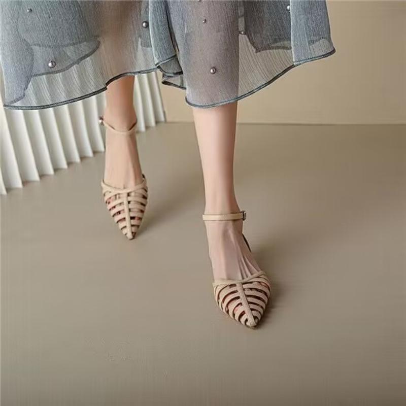 Fashion Pointed Toe Shoes Women's High Heels 2025 new Fashion High Heels High Heels Summer Party Office Ladies Ladies Sandals