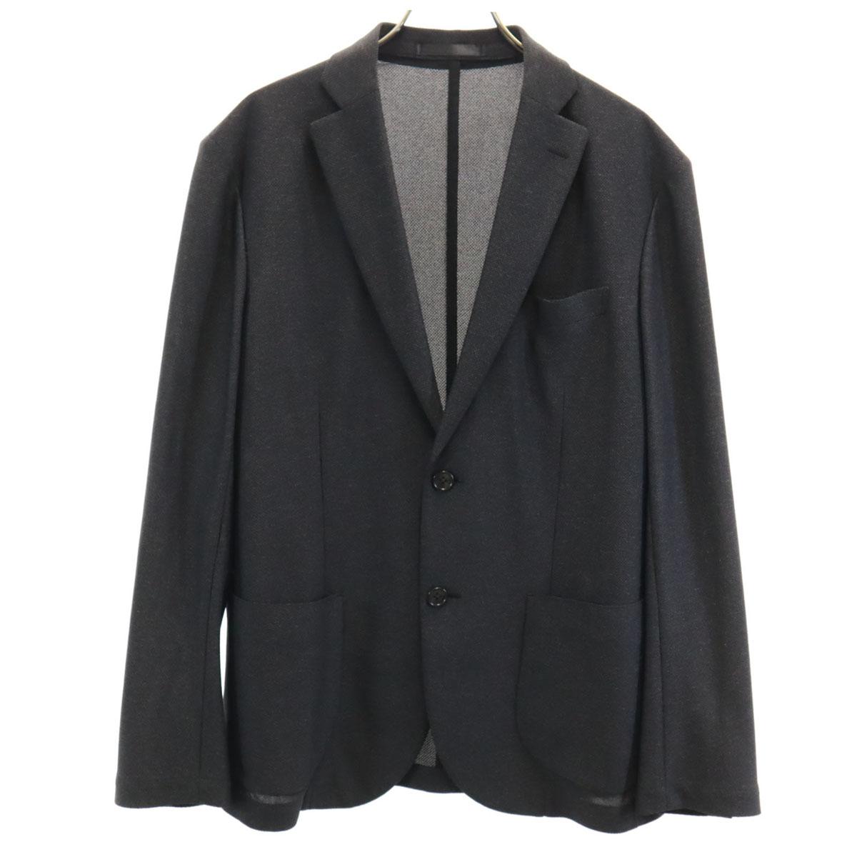 

В:MING by BEAMS Меланжевый вязаный жакет 46 серый Dry Touch Мужской Б/У