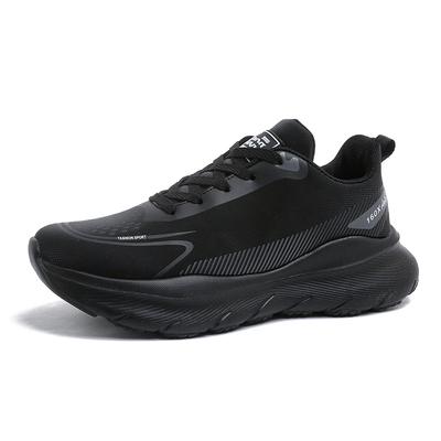 High Quality Leather Sneakers Casual Sneakers Lace Up Flats Lightweight Comfortable Anti-slip Running Shoes Outdoor Sports Shoes