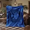 Sheffield Wednesday Theme Fleece Blanket Cozy Soft Plush Blanket For Bedroom Couch Travel