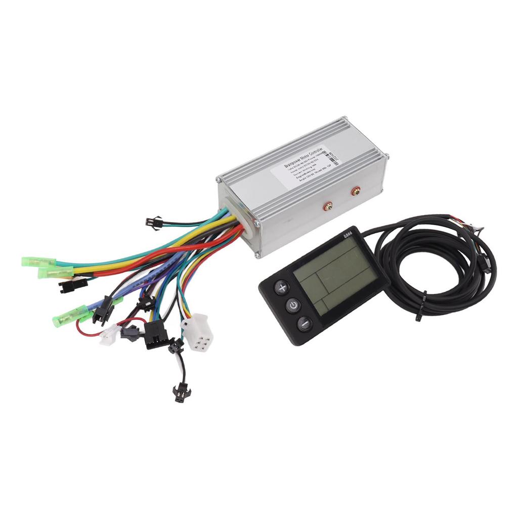 36V 48V 60V 1000W 38A 3 Mode Sine Wave Controller Brushless Motor Controller 866 LCD Display Kit Electric Bike Bicycle