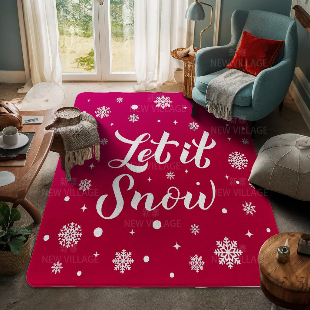 

Ковер у входа в дом Домашний коврик у двери Гостиная Ванная Комната Ноги ванная комната Нескользящие коврики с водопоглощением для ванной Счастливого Рождества зима 400mmx600mm