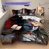 Alien Warrior Fantasy Art Print 3Pcs Bedding Setduvet Cover With 2 Bedropillowcase Home Birthday Gift