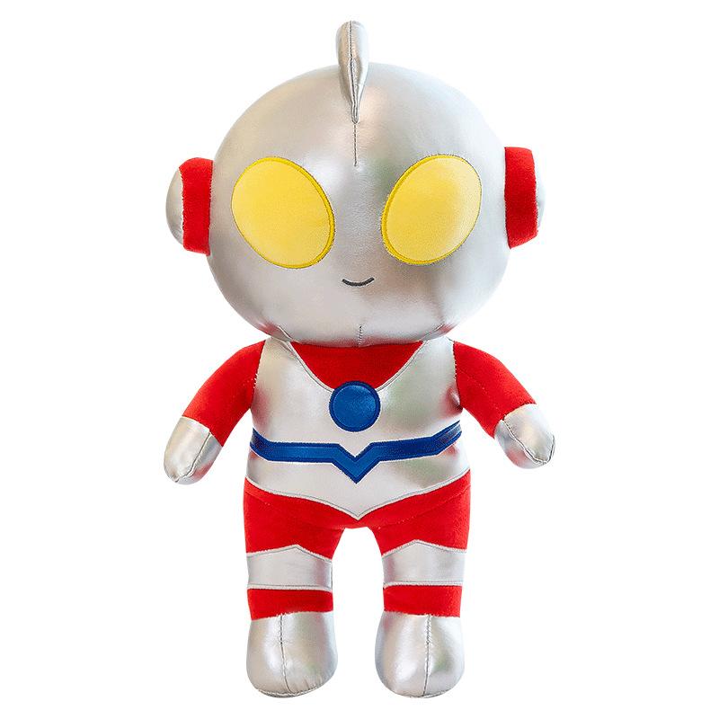 Leather Ultraman Doll Salted Egg Superman Children's Birthday Gift Ultraman Doll Plush Toy
