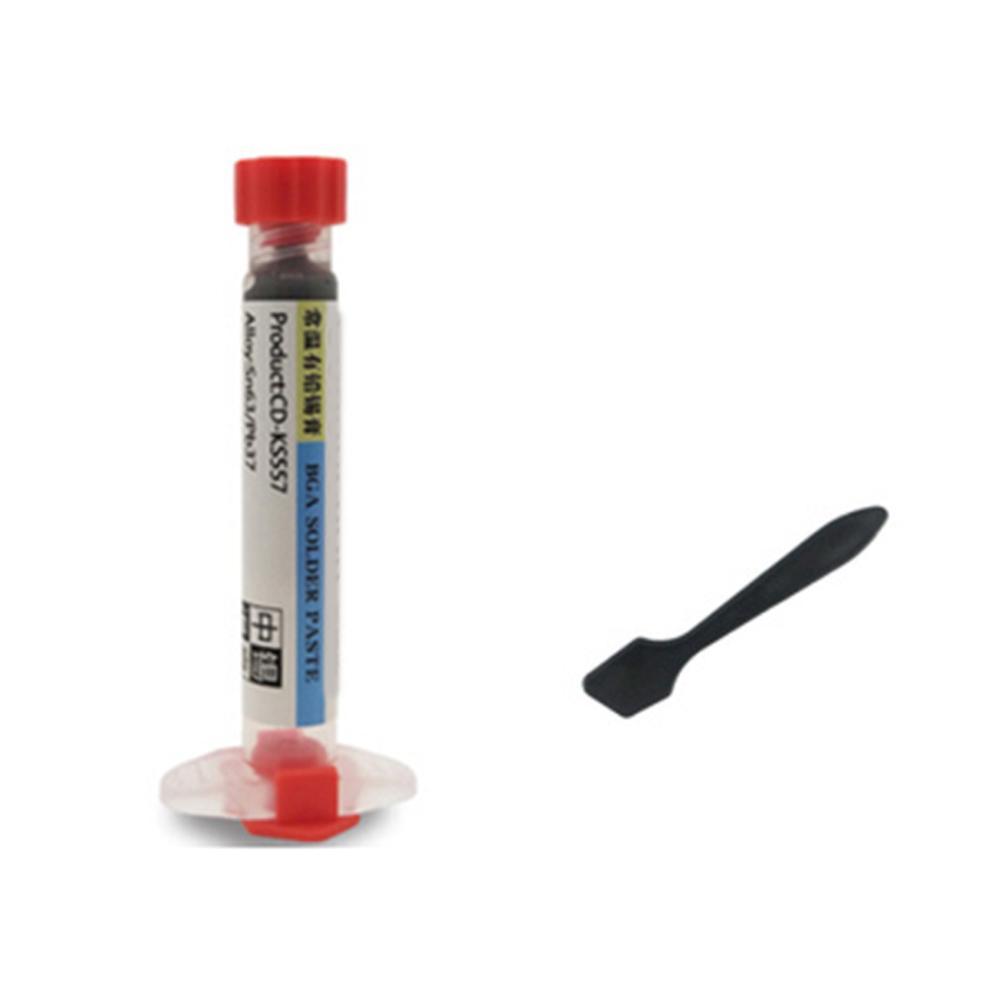 10CC Tin Solder Paste Noclean Leaded Sn63/Pb37 Syringe Liquid With 183