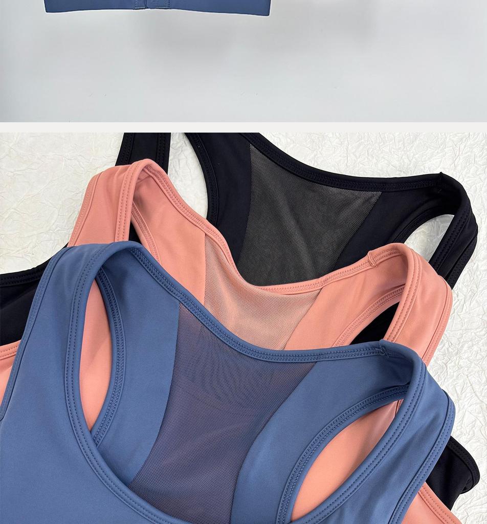 Alo Damen Netz-Sport-BH: Herausnehmbare Polster, Stoßfest, Push-Up, Ideal zum Laufen, Fitness und Yoga.