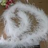 DIY 6 Layer Ostrich Feathers Boa Wedding Accessories Plumas De Faisan 2 Meters Clothing Plume Art and Craft Supplies Party Dresses