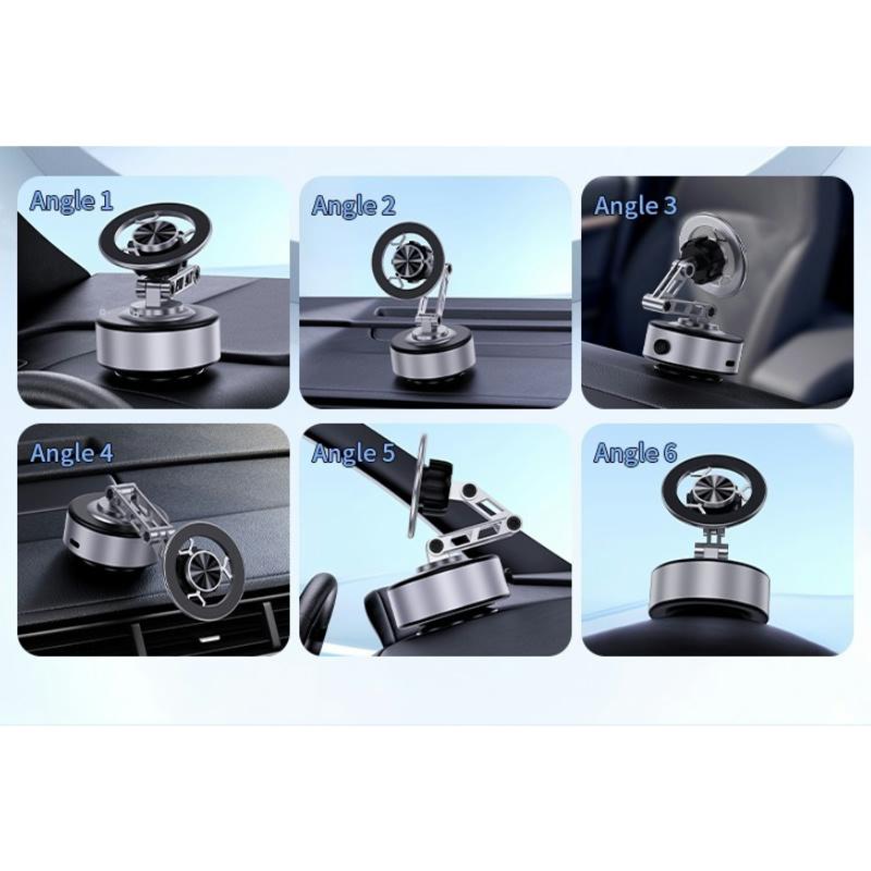 Uchwyt samochodowy na telefon magnetyczny przyssawka obrotowy o 360 stopni stojak na telefon komórkowy do iPhone Samsung Xiaomi