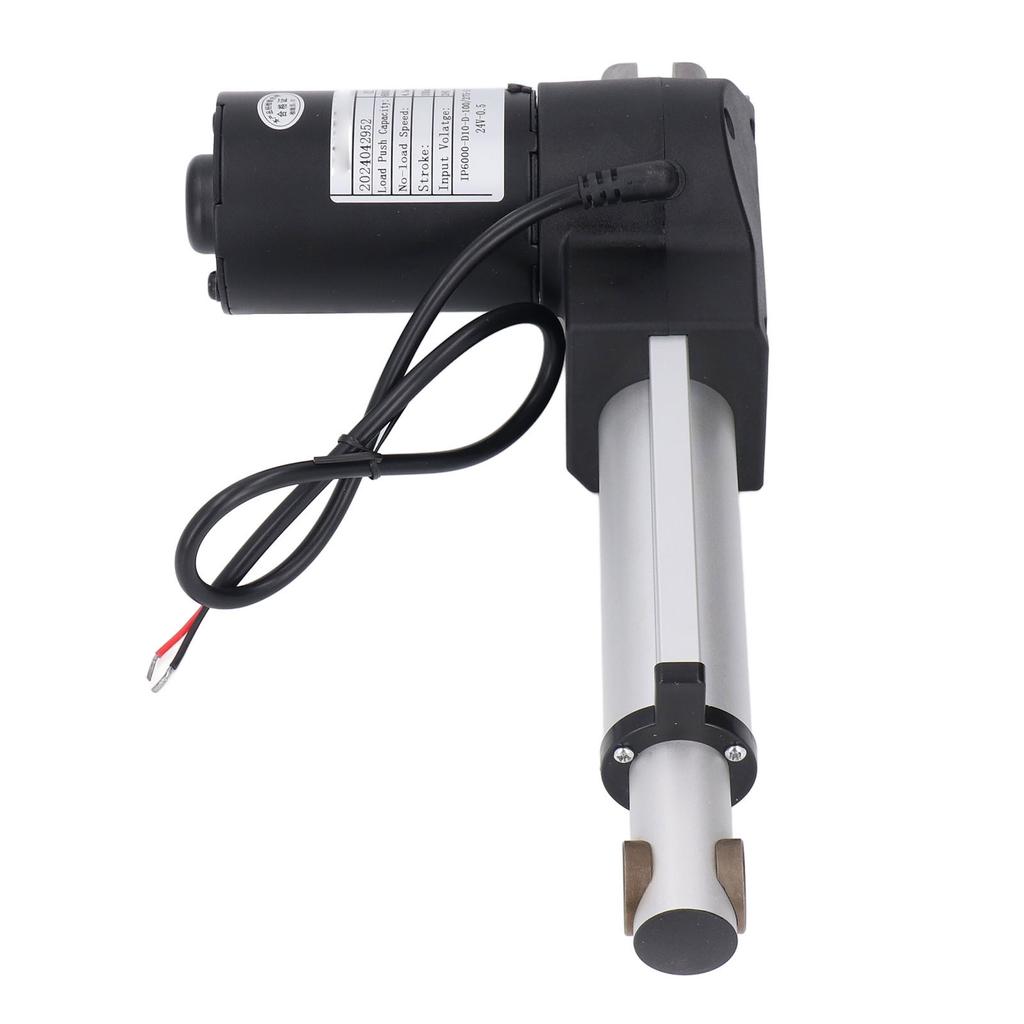 Electric Linear Actuator 100mm Stroke 6000N Thrust 4.5mm S Speed Heavy Duty Linear Actuator with End Limit Switch DC24V