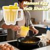 Microwave-Safe Egg Yolk Shake Non-Stick Hand-Cranked Egg Maker Kitchen Tools