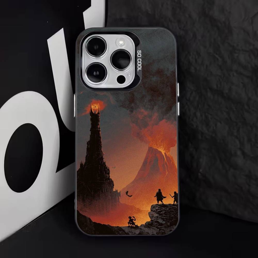 The LordS of the R-Rings Phone Case For iPhone 17,16,15,14,13,12,11,Pro,Max,Plus,E,Air,Mini Black Tpu Cover