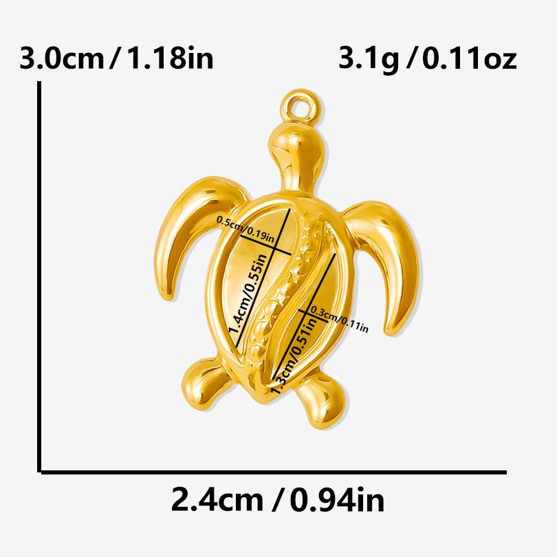 6pcs/Lot Stainless Steel Ocean Animal Charms For Jewelry Making Earring Necklace Starfish Coral Seahorse Pendant DIY Accessories