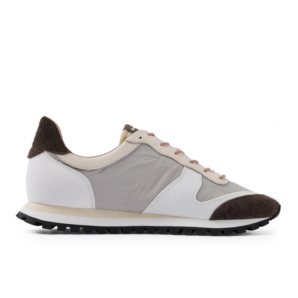 PANE Pace Nostalgia Model SNOW GRAVEL Snowfield Gravel Cushioning Slip Resistant Low top Casual Shoes Unisex Light Gray PN5174BRN20B