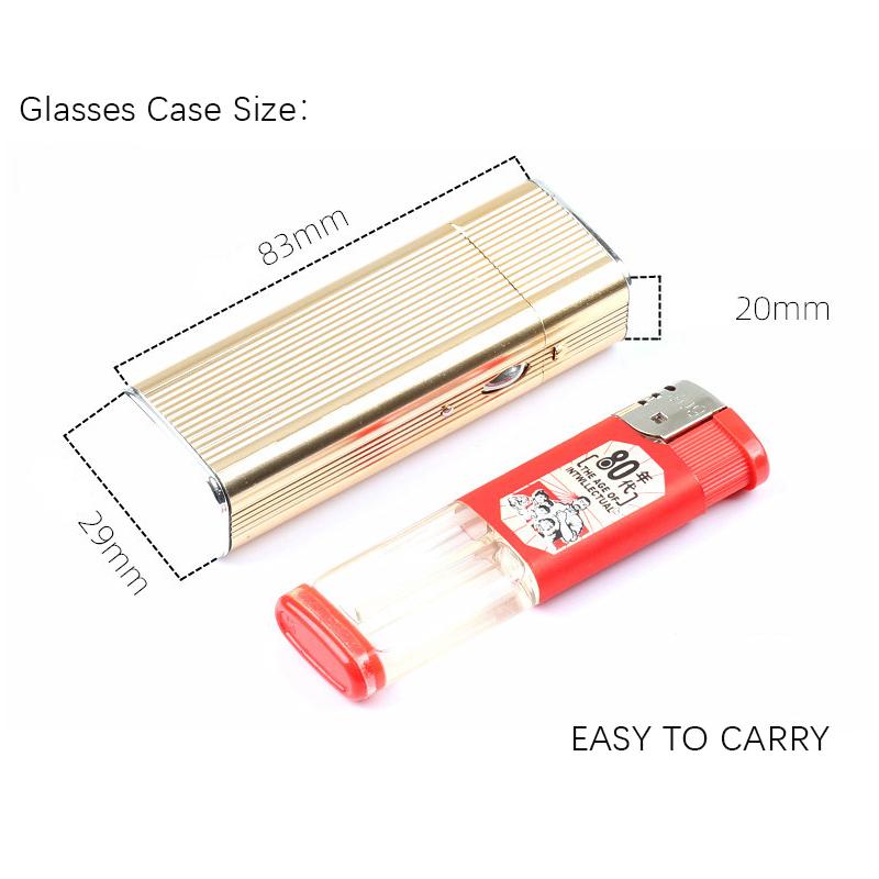 New Men's Reading Glasses Fashionable High-definition Ultra Light Convenient Foldable Retro Vintage Reading Glasses 812