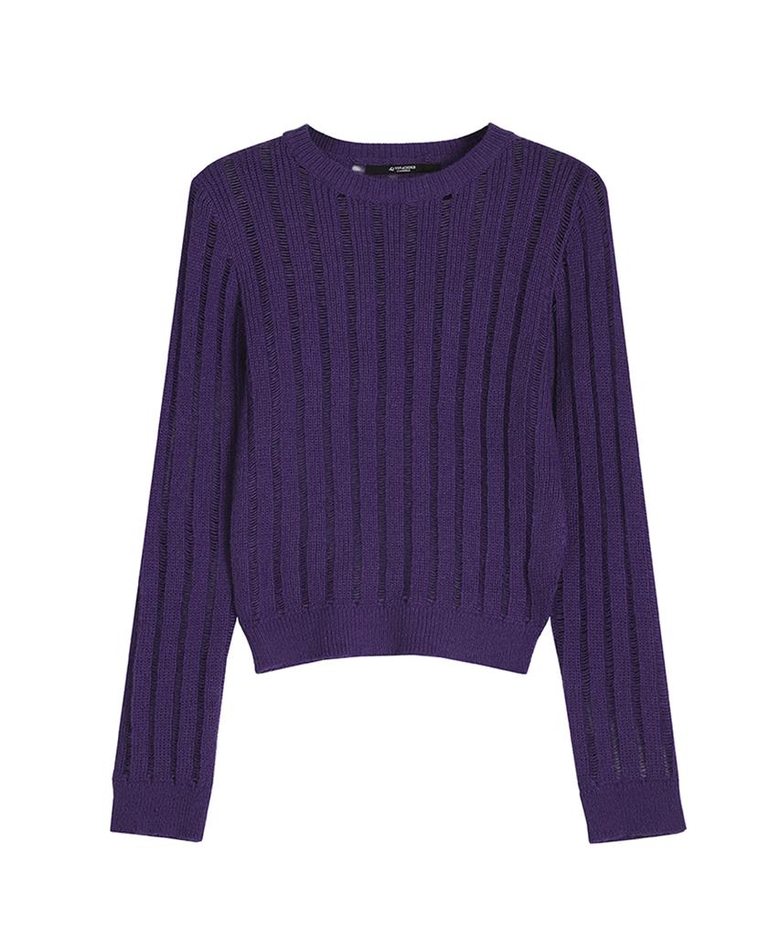 AVANDRESS See-Through Knitwear - 4Col