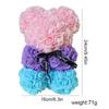 16*24cm Artificial Teddy Rose Multicolors Romantic Valentines Day Gift Girlfriend Women Anniversary Bear