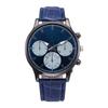 Fashion Design Leather Leather Band Analog Alloy Quartz Wrist Watch