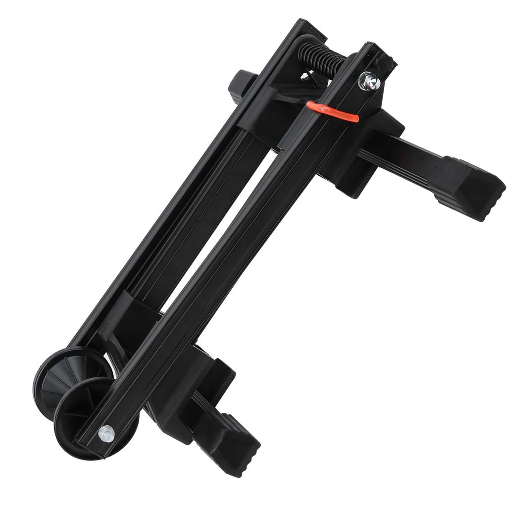 Bicycle Foldable Wheel Stand Holder Mountain Bike Floor Parking Rack Repair SupportBlack