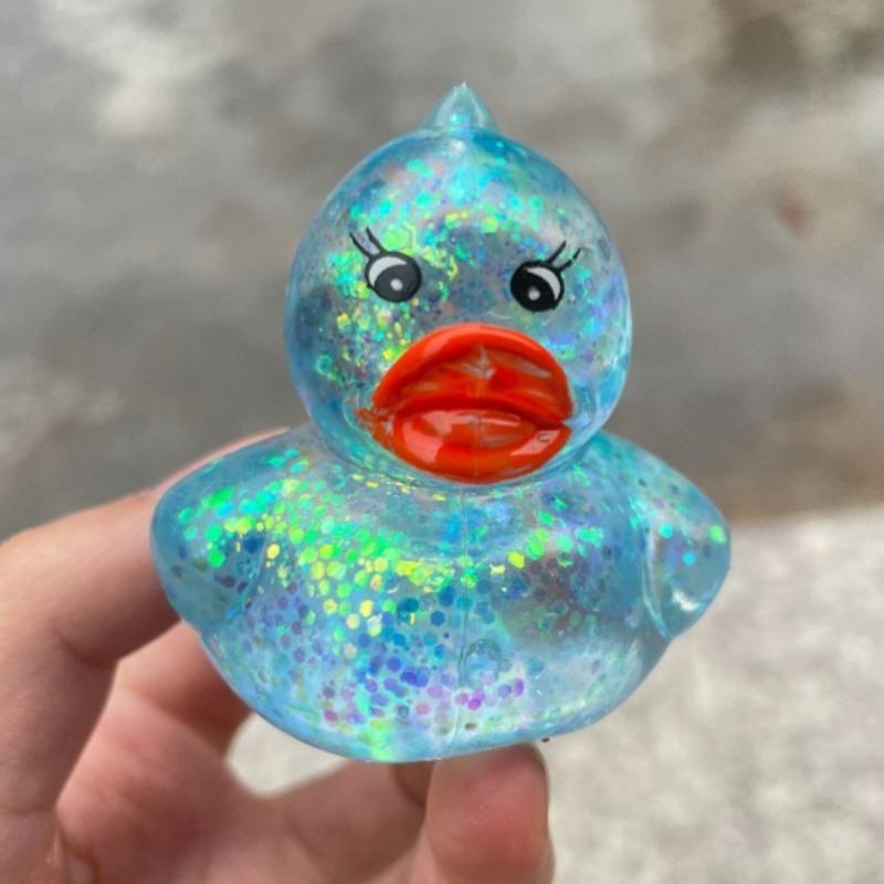 

Squishy Maltose Aurora Duck Squeeze Toy Soft Cute Animal Stress Relief Decompression Stretch Toy Kawaii Duck Stress Relief Toy