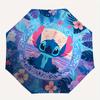 1pc Tropical Stitch Paradise Umbrella with Plastic Handle,Suitable for All Seasons Home Travel Outdoor UmbrellaM914