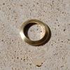 OURPIERRE PLATE RING MATT VERMEIL