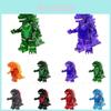 Figurine Minifigurine Godzilla din Blocuri de Construcție Jucării Creative și Imaginative pentru Copii
