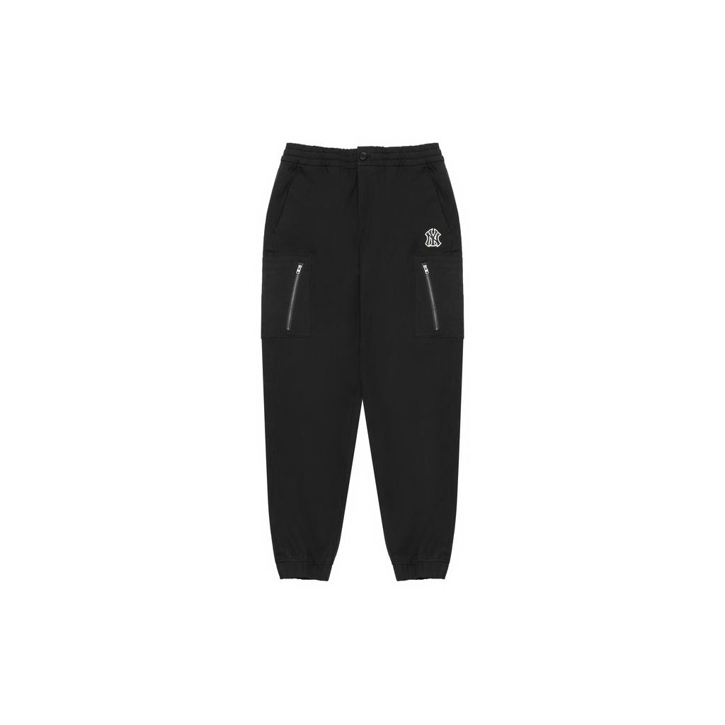 New MLB Knitted Sweatpants Unisex Black 3FWP00124-50BKS