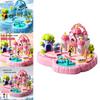 Magnetic Castle Playset For Kids With Realistic Doll Figures For Creative Imaginative Play