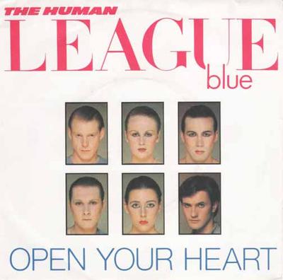 7inch Record HUMAN LEAGUE - Open Your Heart VS45312 Virgin 1981 UK Dance & Electronica Used