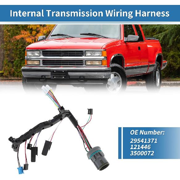 No.29541371 Internal Transmission Wiring Harness for Chevy Silverado 2500HD 3500 2000-2003 8.1L Gas 6.6L Diesel 5-Speed for GM Duramax for Allison