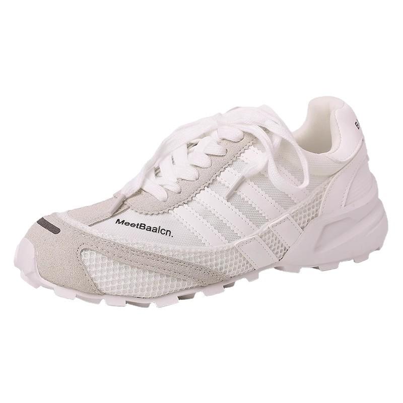 Retro German training shoes women's 2025 new summer lace-up versatile casual fashion soft-soled Forrest Gump shoes breathable sports shoes