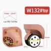 Universal Leather Trolley Case Wheels - Silent Replacement Casters for Luggage