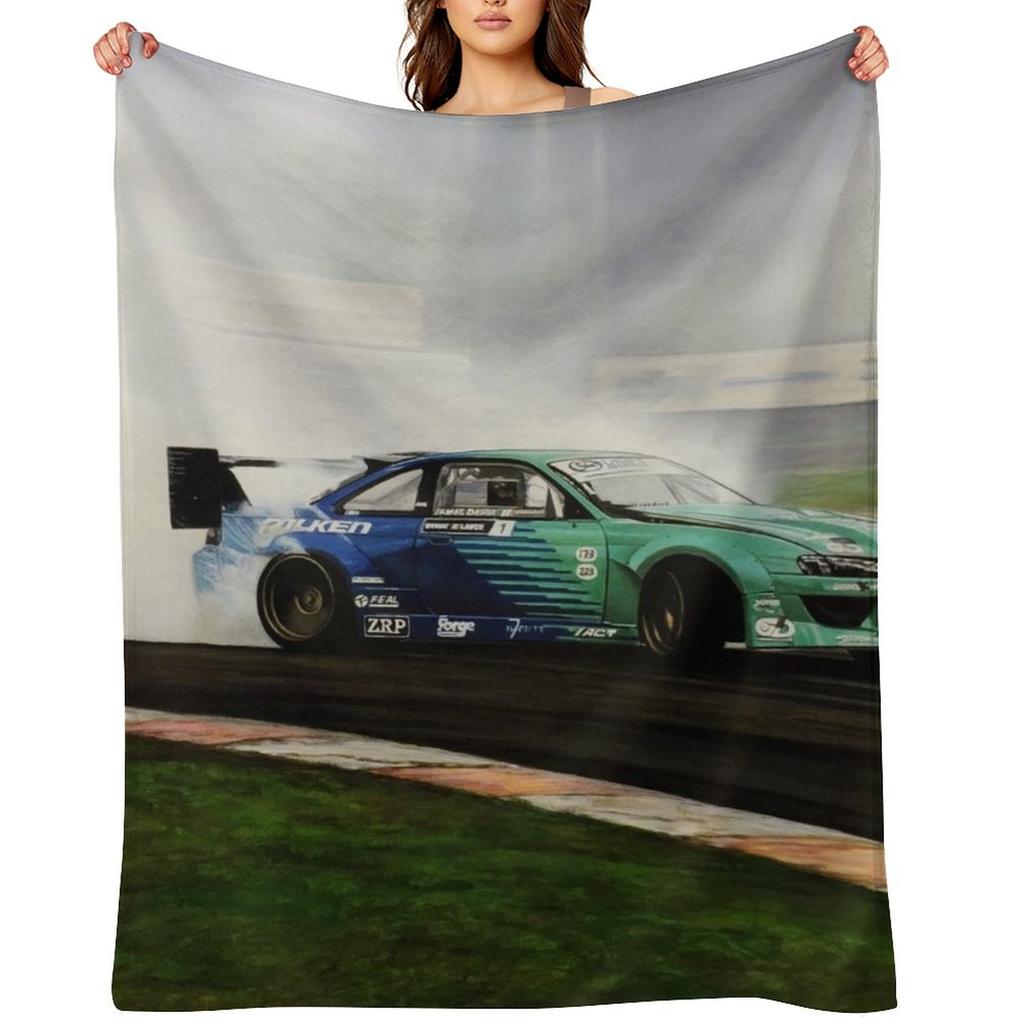 James Deane Drift Car Throw Blanket Giant Sofa for babies Weighted Decorative Sofa Blankets