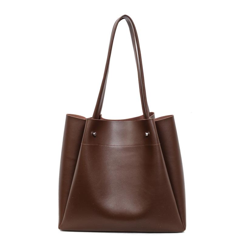 Large-capacity Bag, Commuter Tote Bag, Single-shoulder Bag, High-end, Simple and Fashionable Underarm Bag