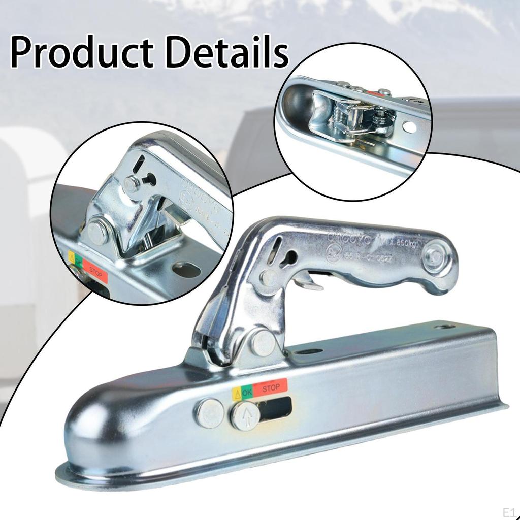 Trailer Coupler Steel 50mm Straight Tongue for Truck
