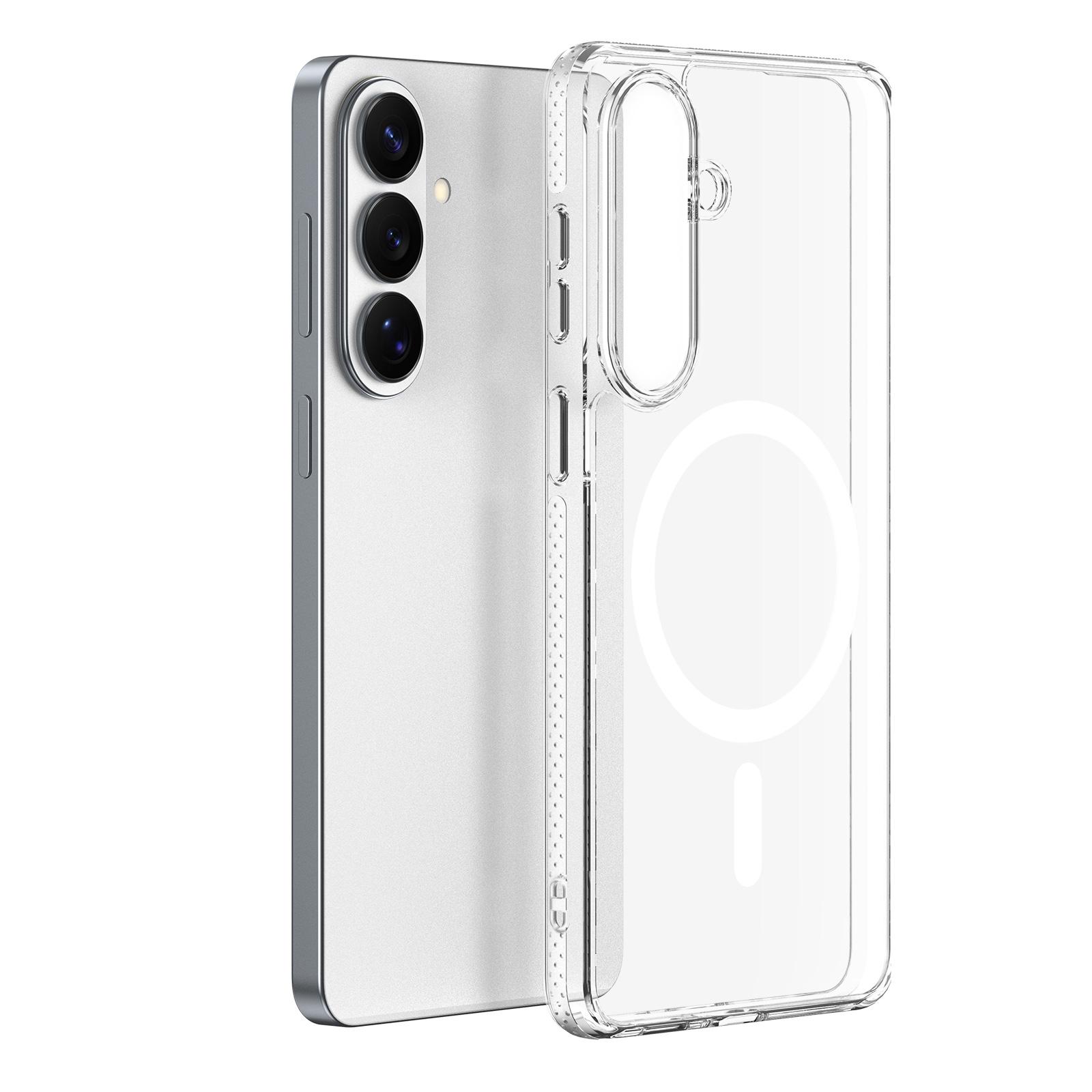 

For Samsung Galaxy S26+ Back Cover DUX DUCIS Clin Series Clear Magnetic Phone Case
