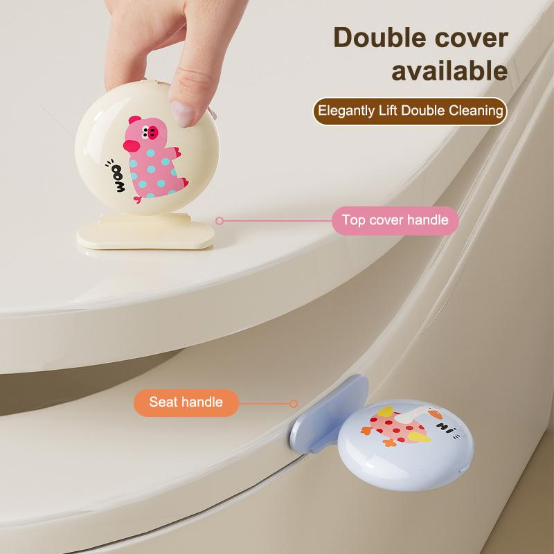 Toilet Seat Lifters Light Toilet Stickers Lid Lifter Hygiene Lifter Toilet Lid Lifter
