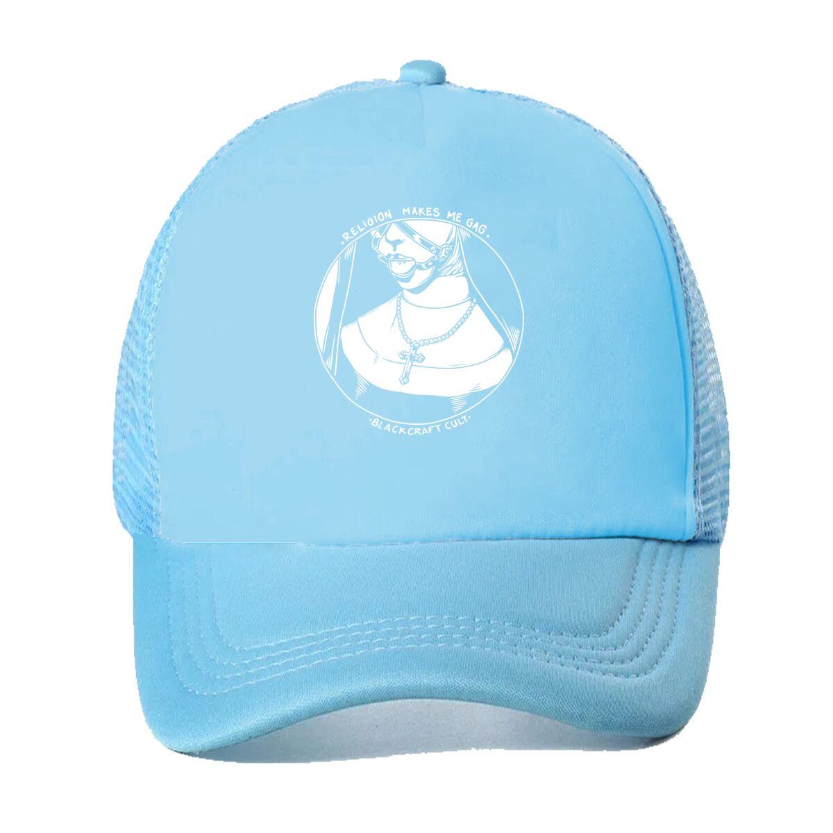 

“Religious Figure Art, Spiritual Design” Mesh Baseball Cap One Size