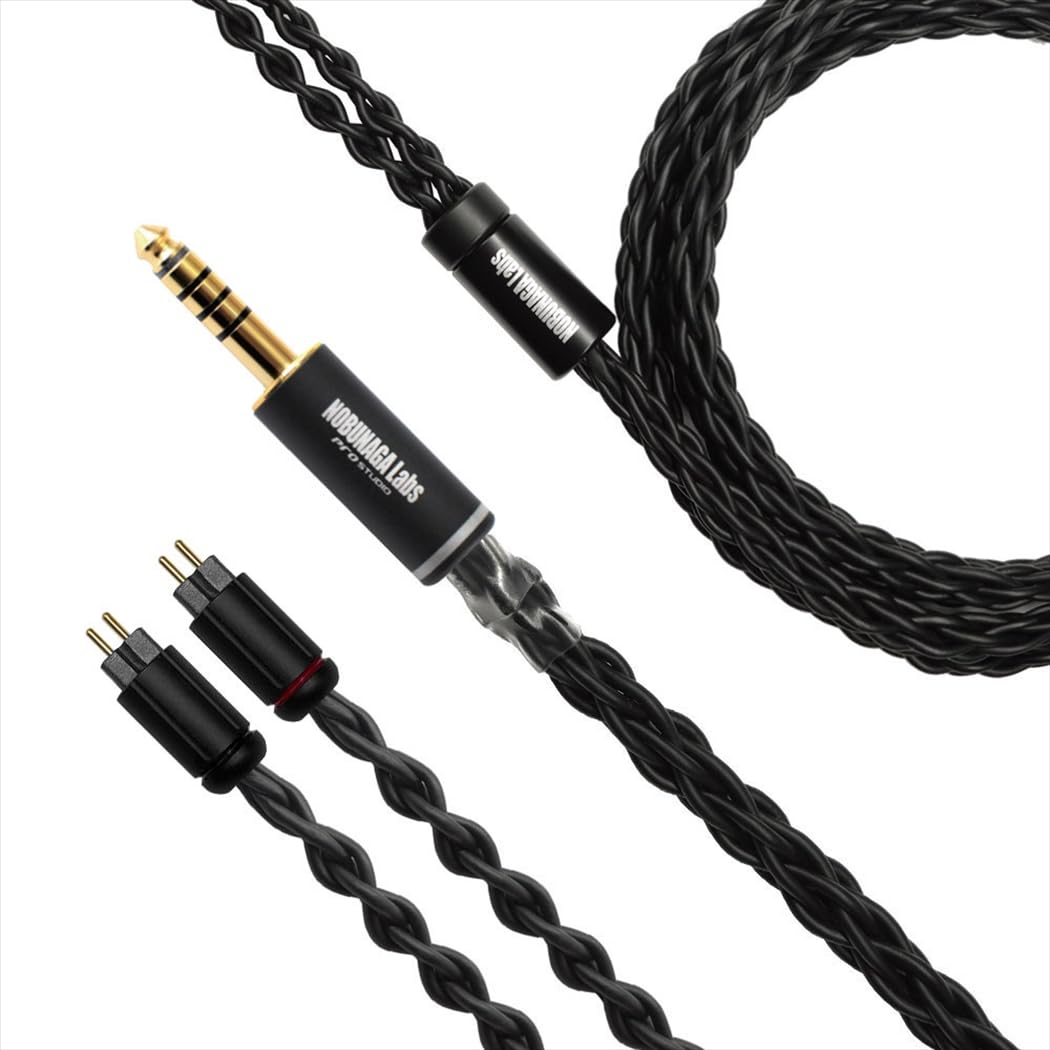

WiseTech NOBUNAGA Labs Black CASSINI-AXIS [4.4mm 5-pole balanced/custom 2-pin] NLA-CSN-AXS
