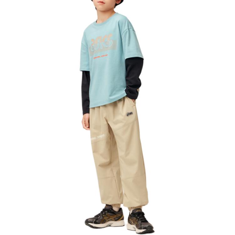 Asics Casual Pants Japanese Trendy Khaki Teenagers 333241083027-207